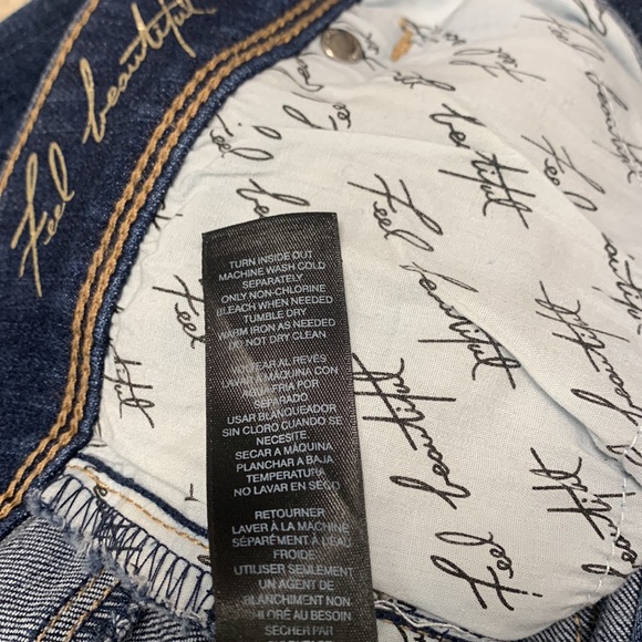 White House Black Market boot leg blue jeans - Picture 10 of 10